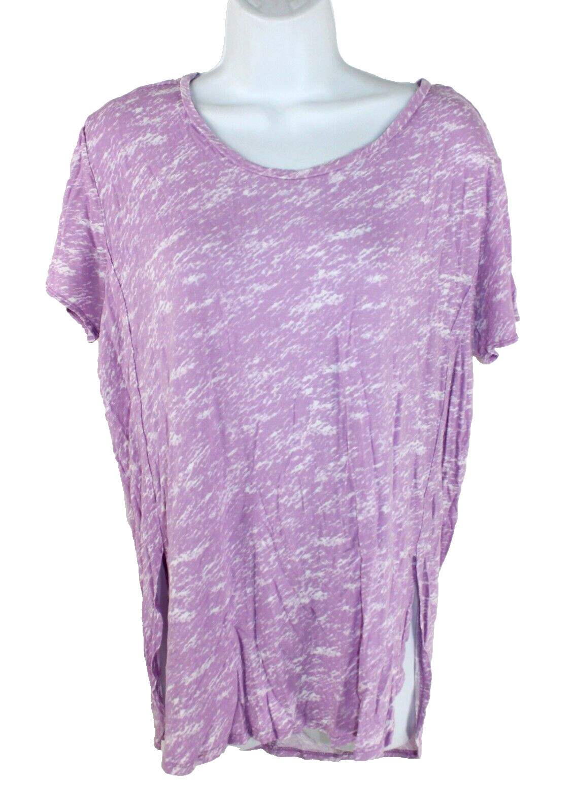 a.n.a A New Approach Size XL Light Purple Athletic Tee Shirt