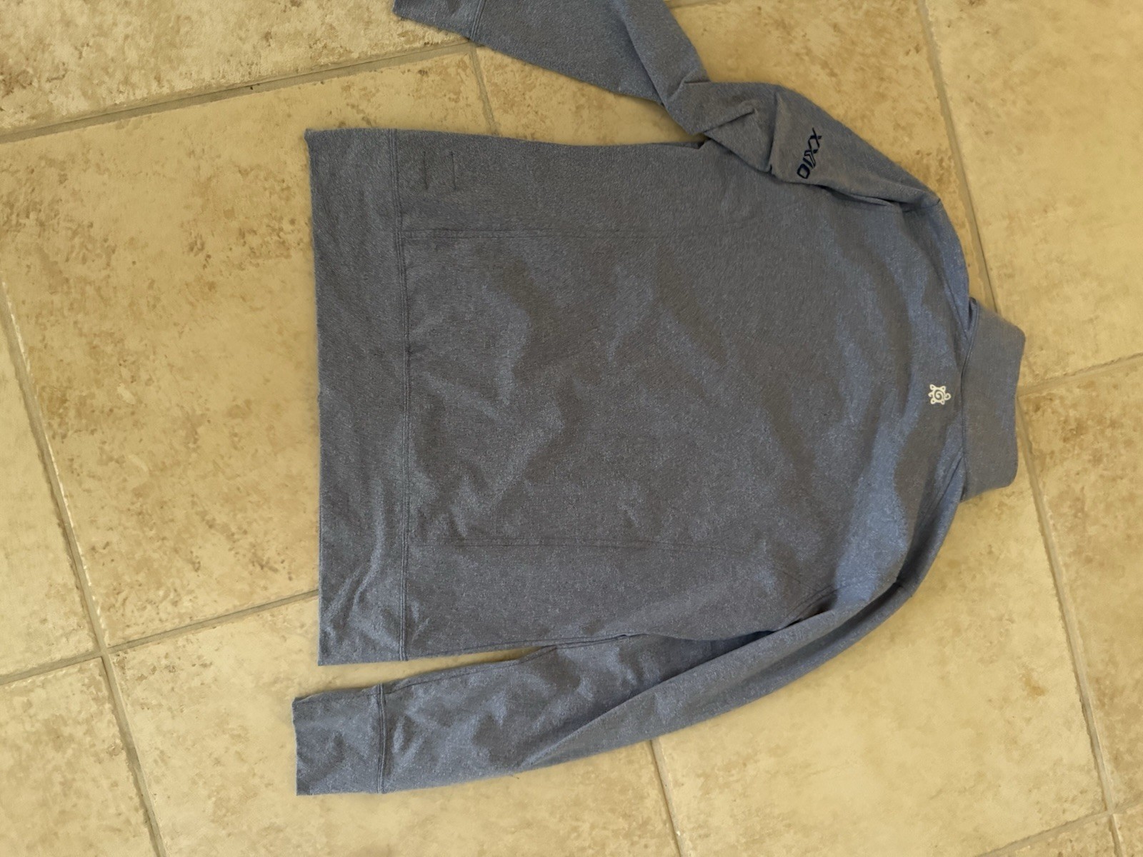Turtleson Full Zip Up Size Medium Blue