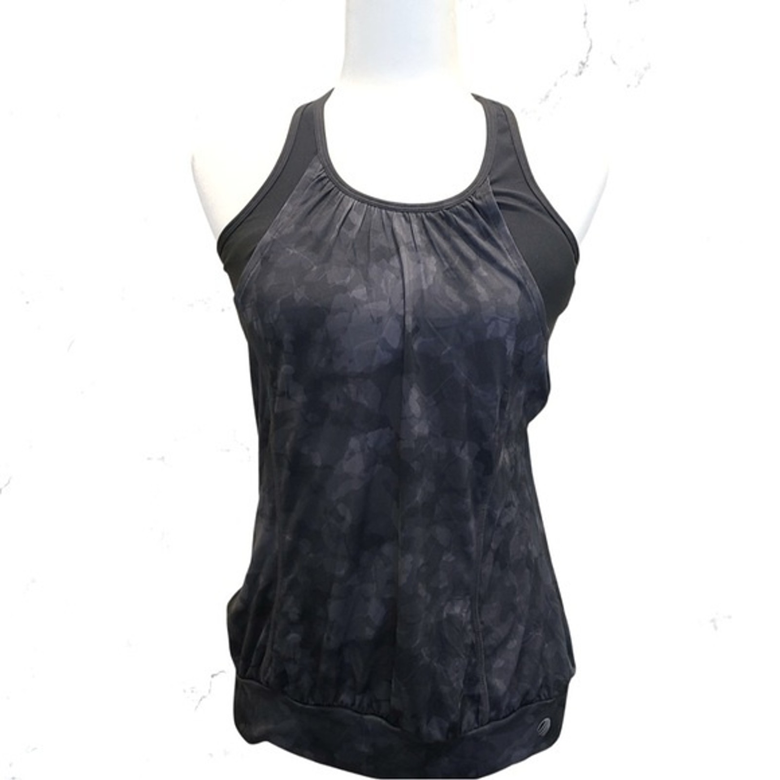 MPG Athletic Razorback Black/Gray Pullover Tank, Women’s Small