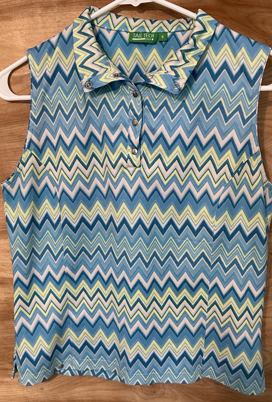 Tail Tech Golf women’s Small sleeveless shirt Tennis Pickleball Stretch Polo