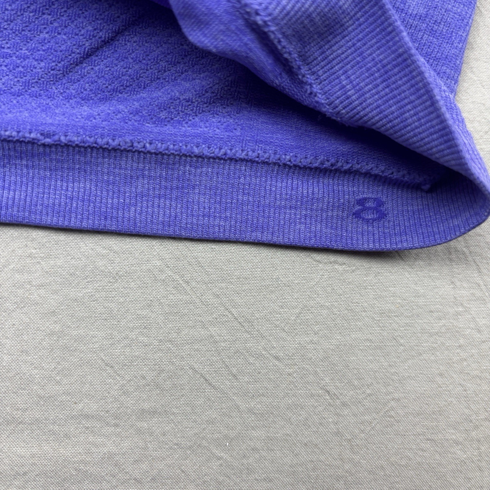 Lululemon Ebb & Flow Racerback Tank Top Size 8 PowerPurple Workout Yoga Exercise