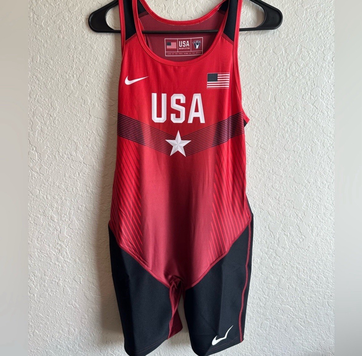 NIKE USA Weightlifting Wrestling Singlet National Team 🇺🇸 Women’s 2XL NEW