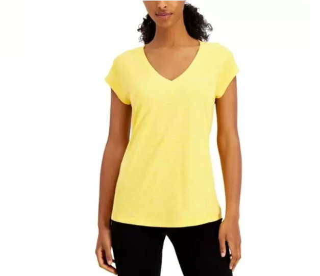 Ideology Rapidry Heathered Performance T-Shirt Yellow Size XXL 4895