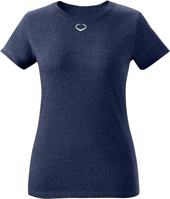 EvoShield Baseball Women’s Short Sleeve Tee, Navy