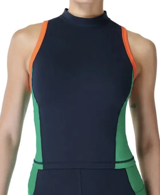 Sweaty Betty Power Zip Back Workout Crop Sz S Retail $68