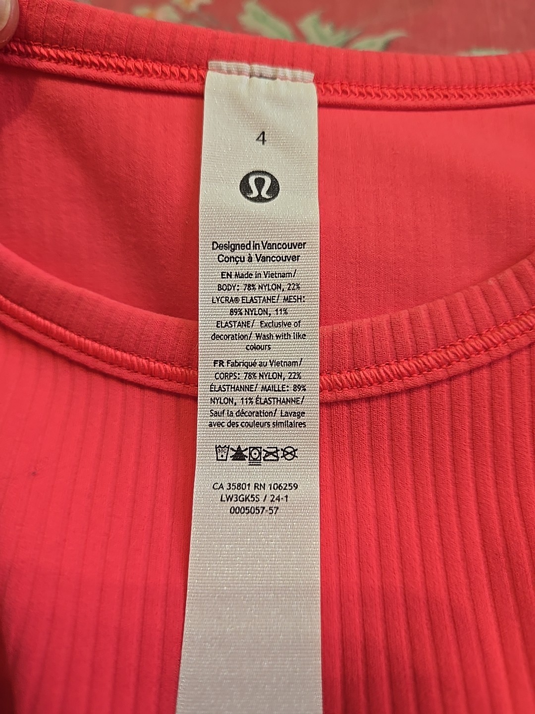 Lululemon All It Takes Nulu Long Sleeve Shirt Glaze Pink Ruched Crop Top Size 4