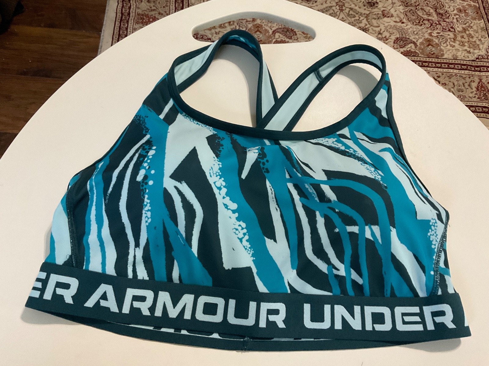 Women’s Under Armour Compression Multicolor Sports Bra Size 1X (CON92)