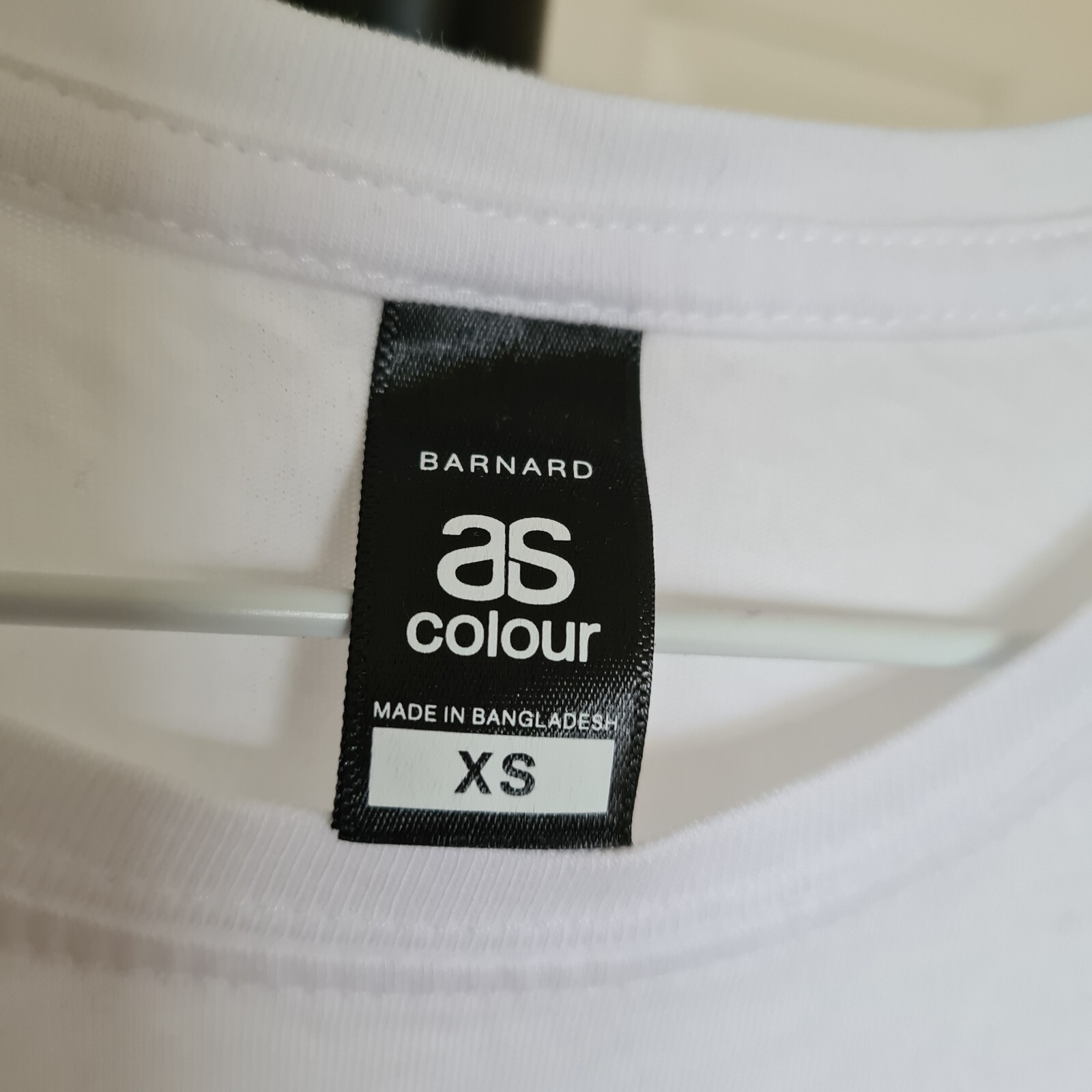 BARNARD AS Colour XS White Pilates Exercise Jogging Bodycon Yoga Gym Muscle Tee