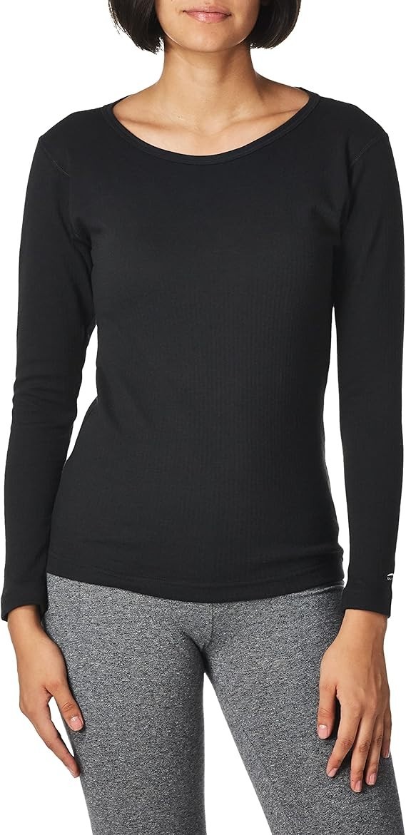 Champion KMW3 Duofold® Originals Women’s Mid Weight Wicking Baselayer Crew Shirt