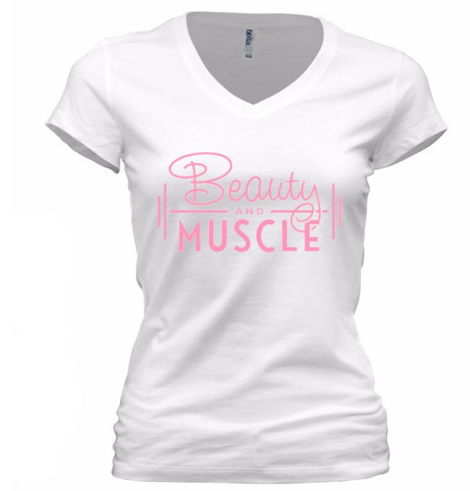 My Bodybuilding Network Next Level Look Beauty and Muscle Tee Shirt