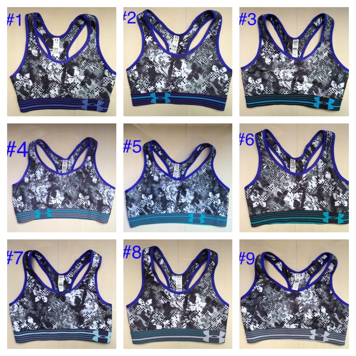 NEW Under Armour Women Sports Bra No Padded Top Gym Yoga Fitness XS S M L XL