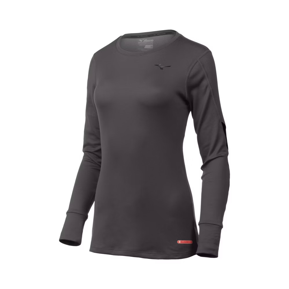 Mizuno Women Breath Thermo Base Layer Long Sleeve