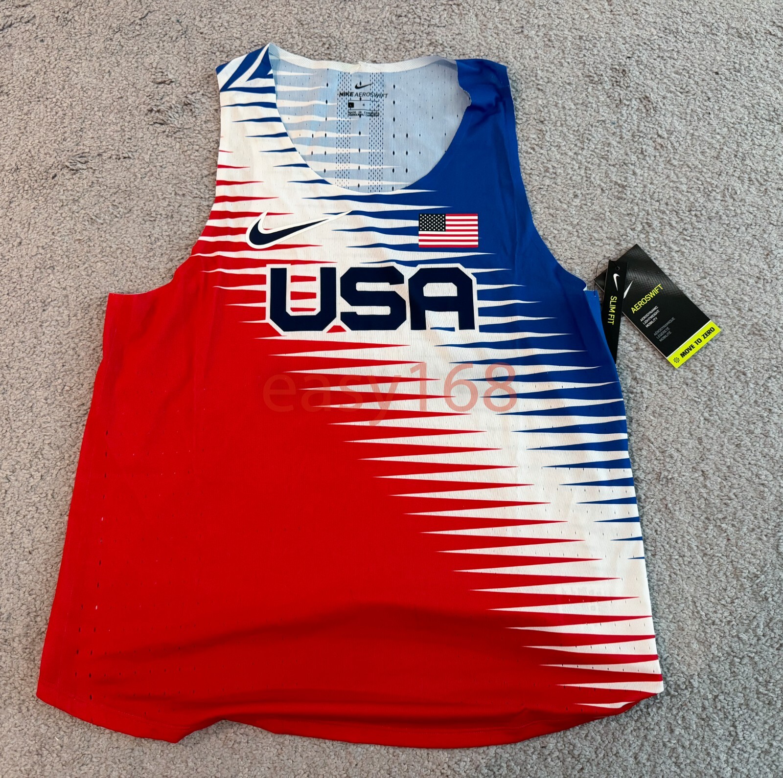 NWT Nike USA Jersey Women’s Sz L Large USA Running Tank Top CV0414-657