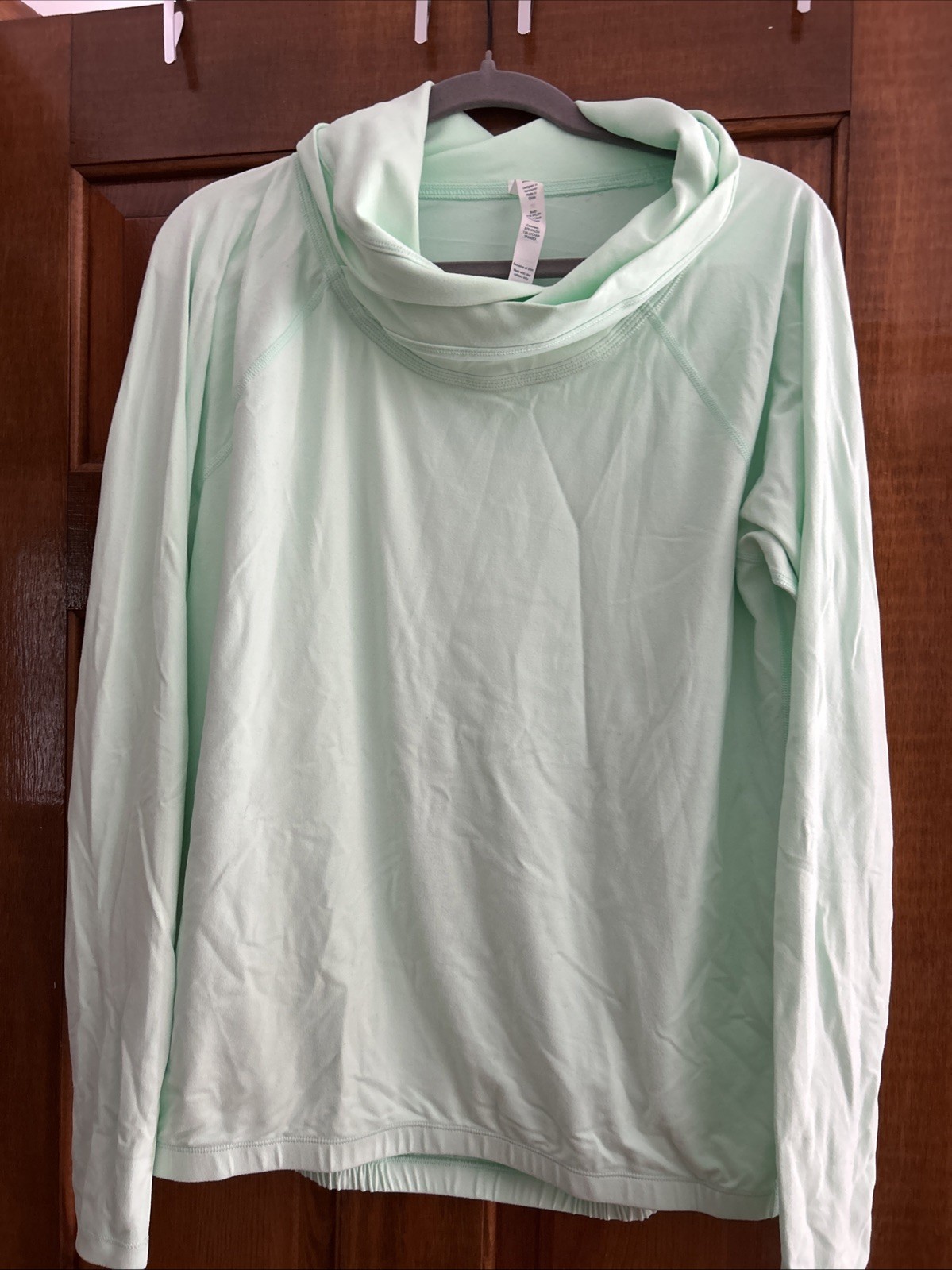 LULULEMON HEALTHY HEART FRESH TEAL PULLOVER BUTTERY SOFT Mint Green 6