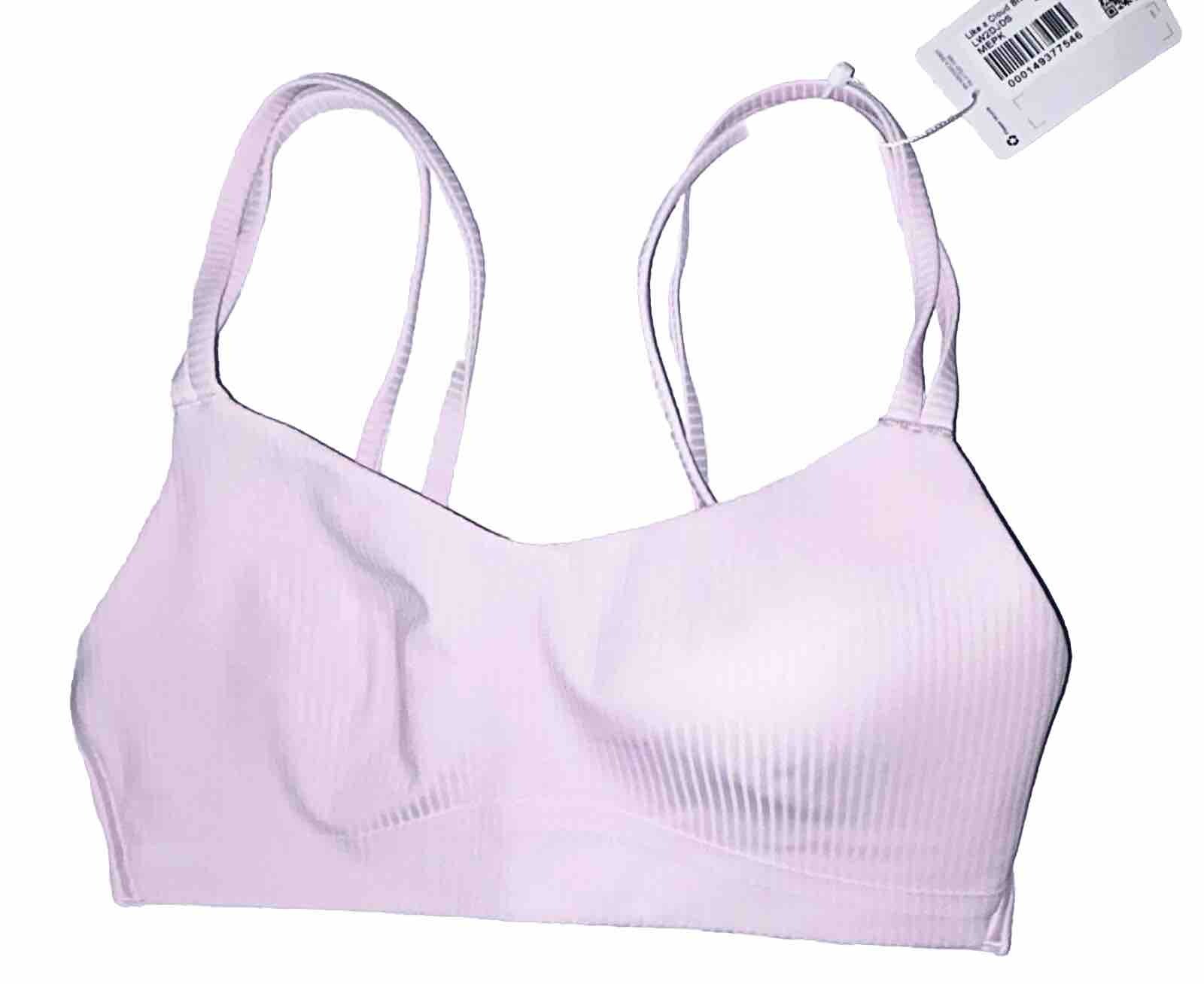 NWT💎 LULULEMON💎SIZE 6💎LIKE A CLOUD BRA/B-C CUP💎MEADOWSWEET PINK💎COMFORTABLE