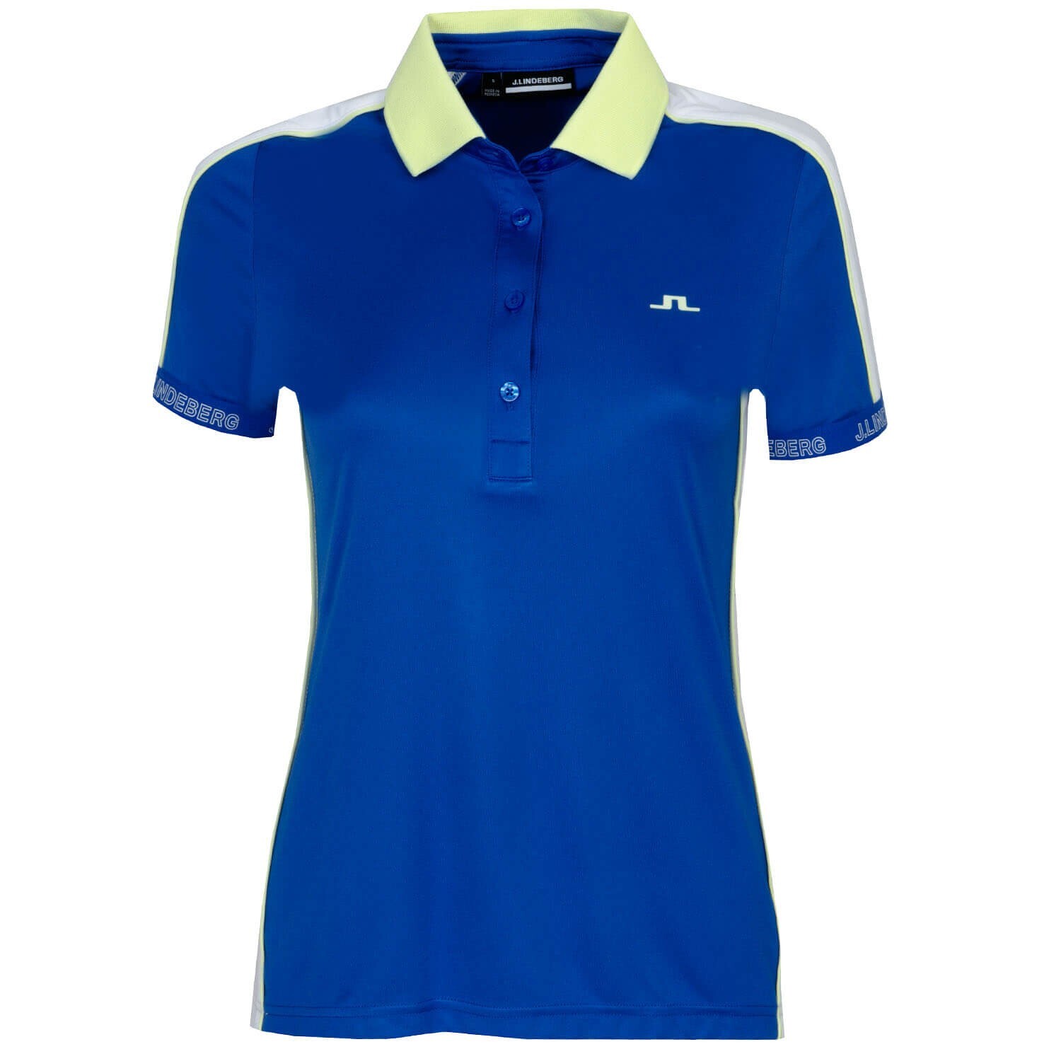 J. Lindeberg Damai Golf Polo Shirt GWJT06465 O346 Nautical Blue Small NEW NWT