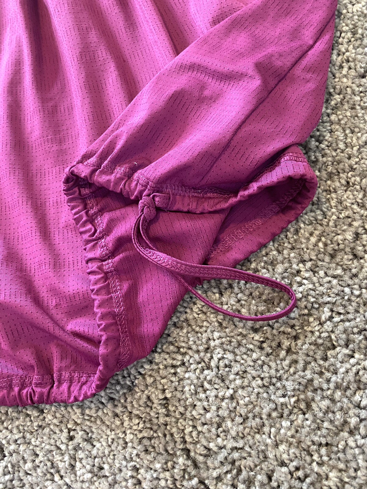 Old Navy Active Magenta Built In Bra Loose Fit Racerback Athletic Tank Top Sz XS