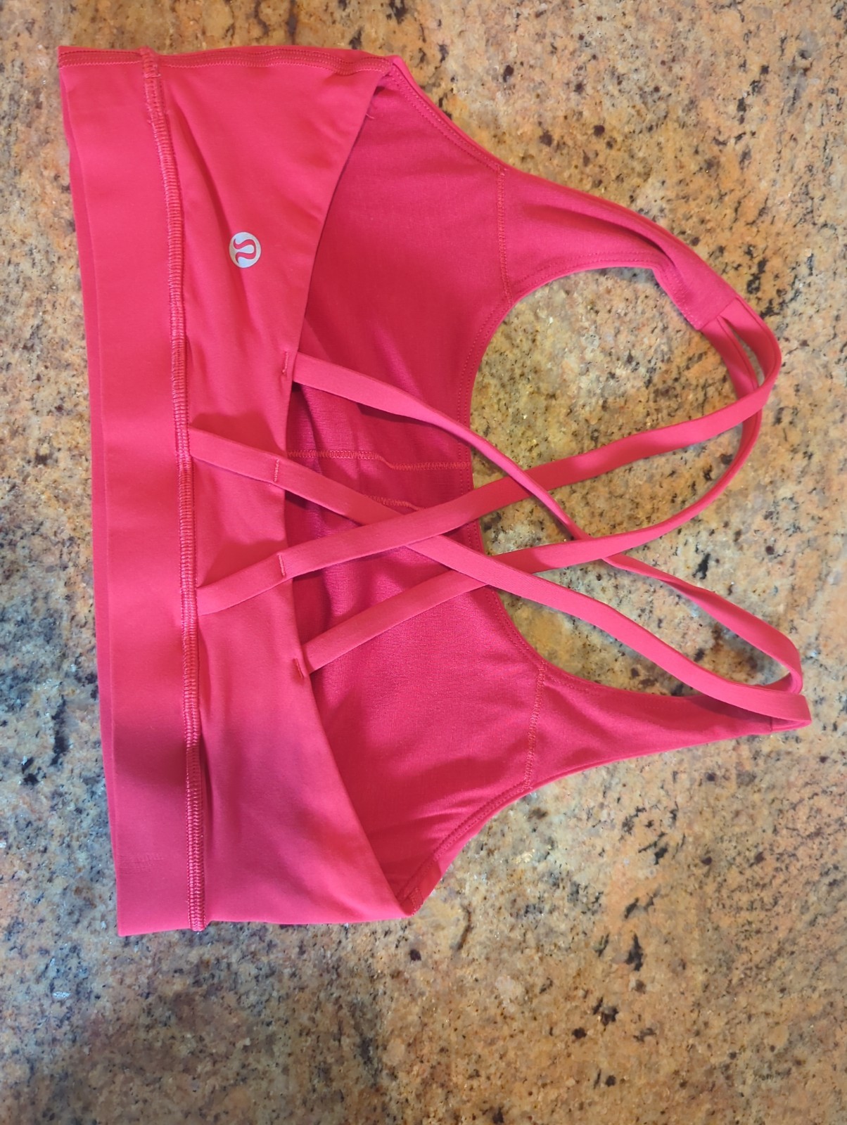lululemon Energy Bra *Medium Support B–D Cups Dark Red Size 8 Pre-owned