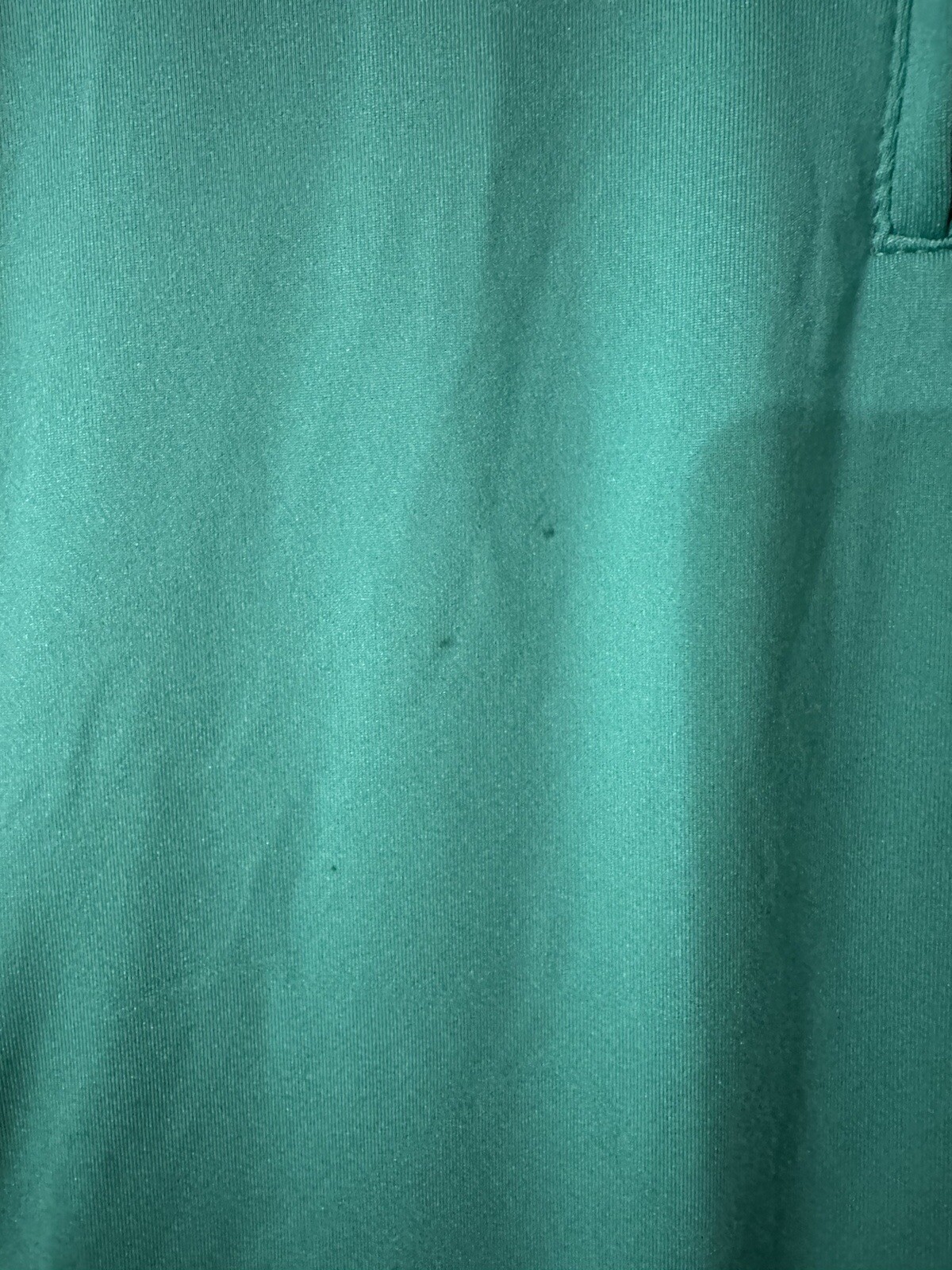 Peter Millar Crown Sport E4 Lightweight Shirt Green 1/4 Zip Size M 50+UPF Top