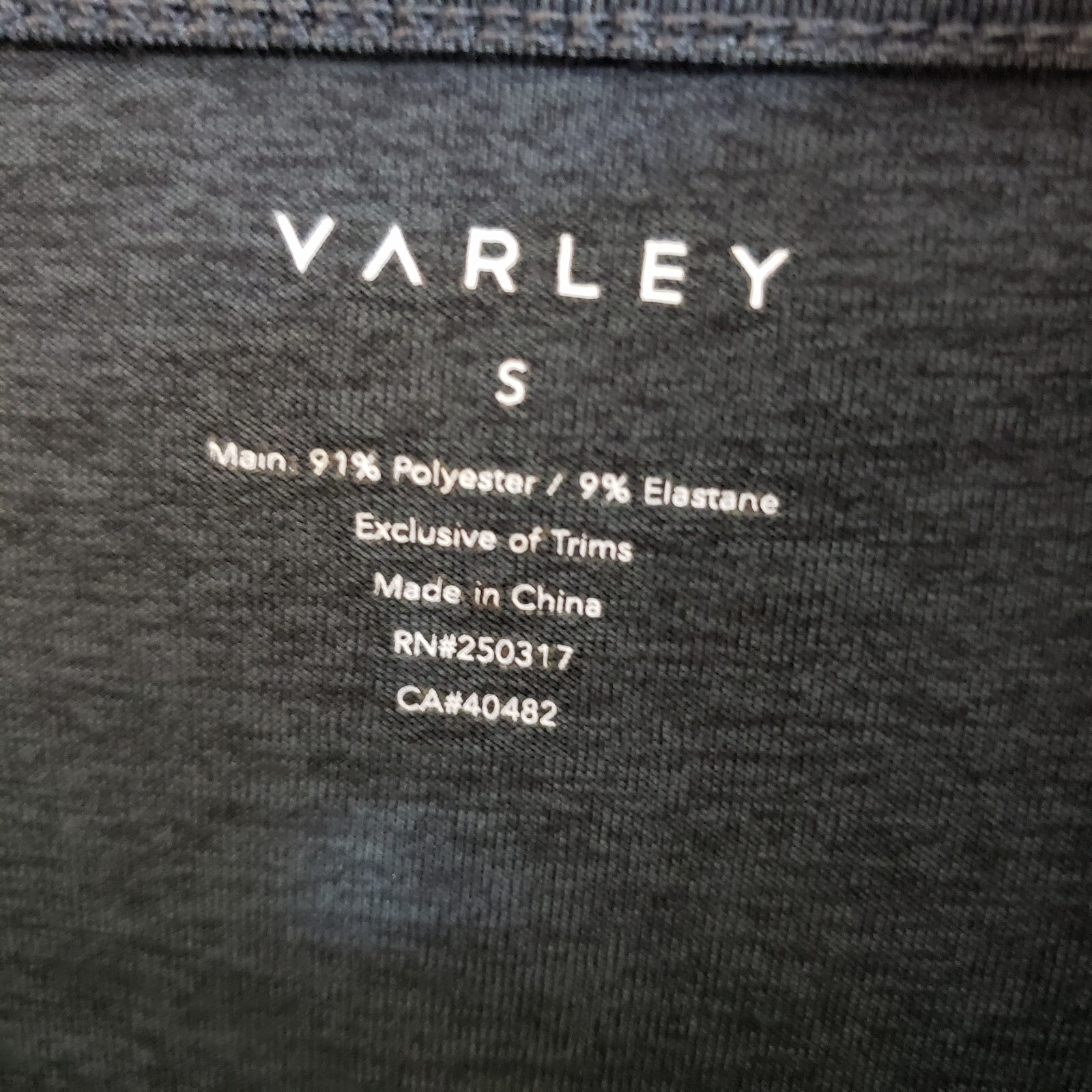 Varley Womens Pullover Top Sz Small Gray Long Sleeve