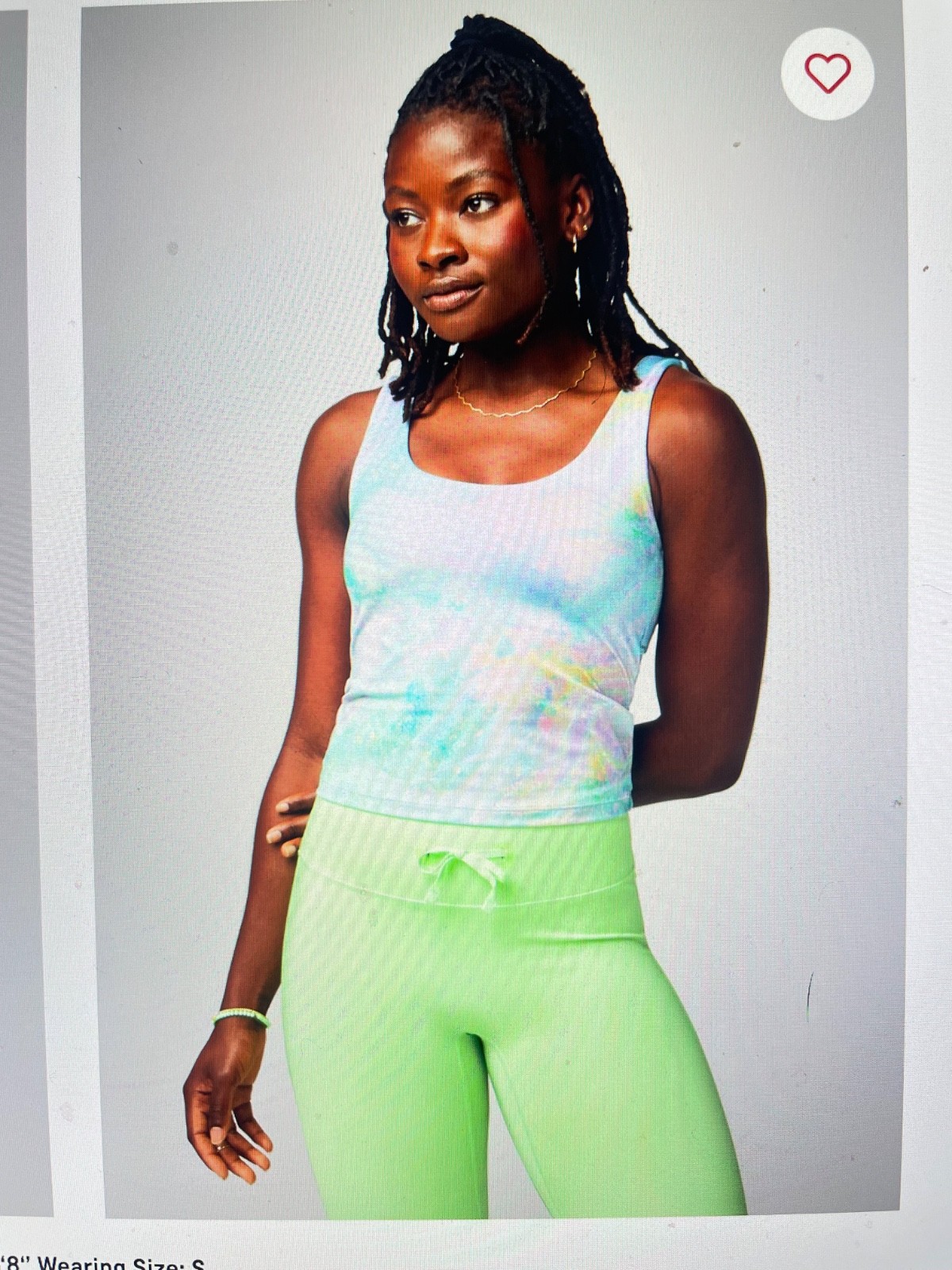 Fabletics Oasis Twist Built-in Bra Tank Size XL – Never Worn