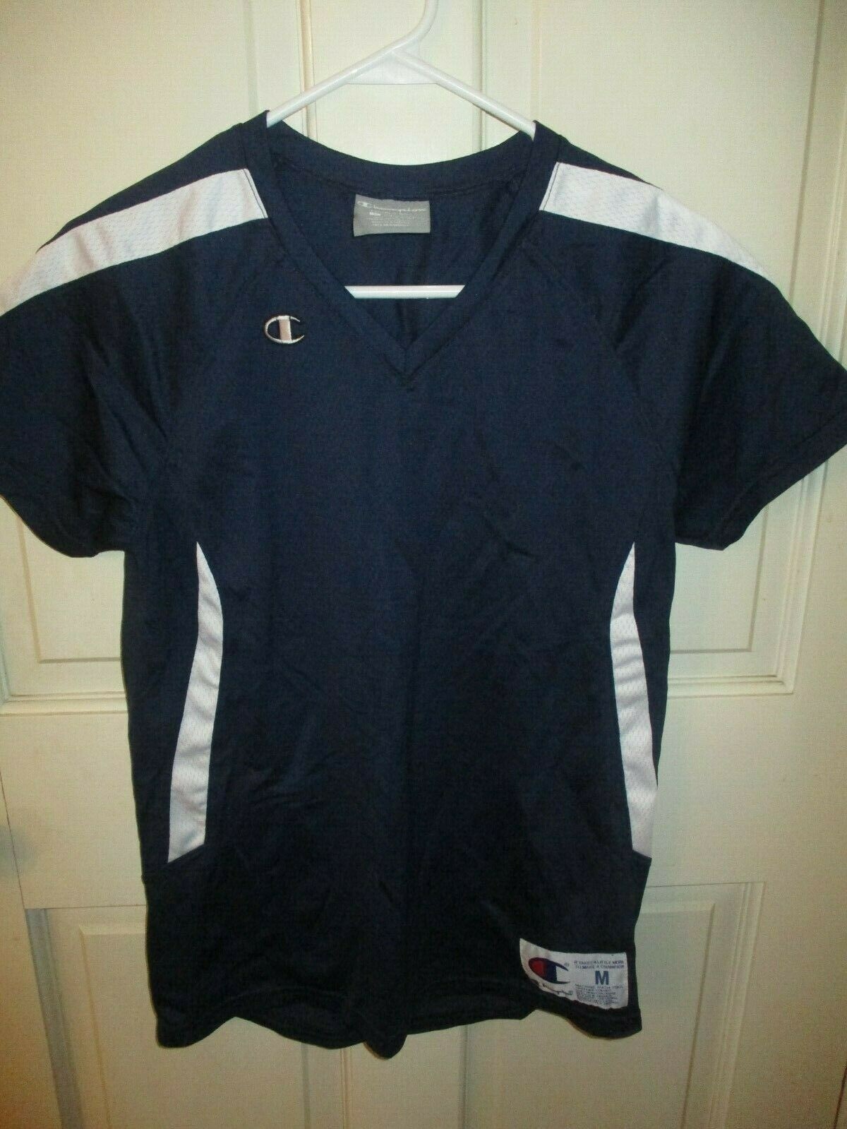 909B3 Champion SF20 Womens Strike Short Sleeve Softball Jersey Medium Blue