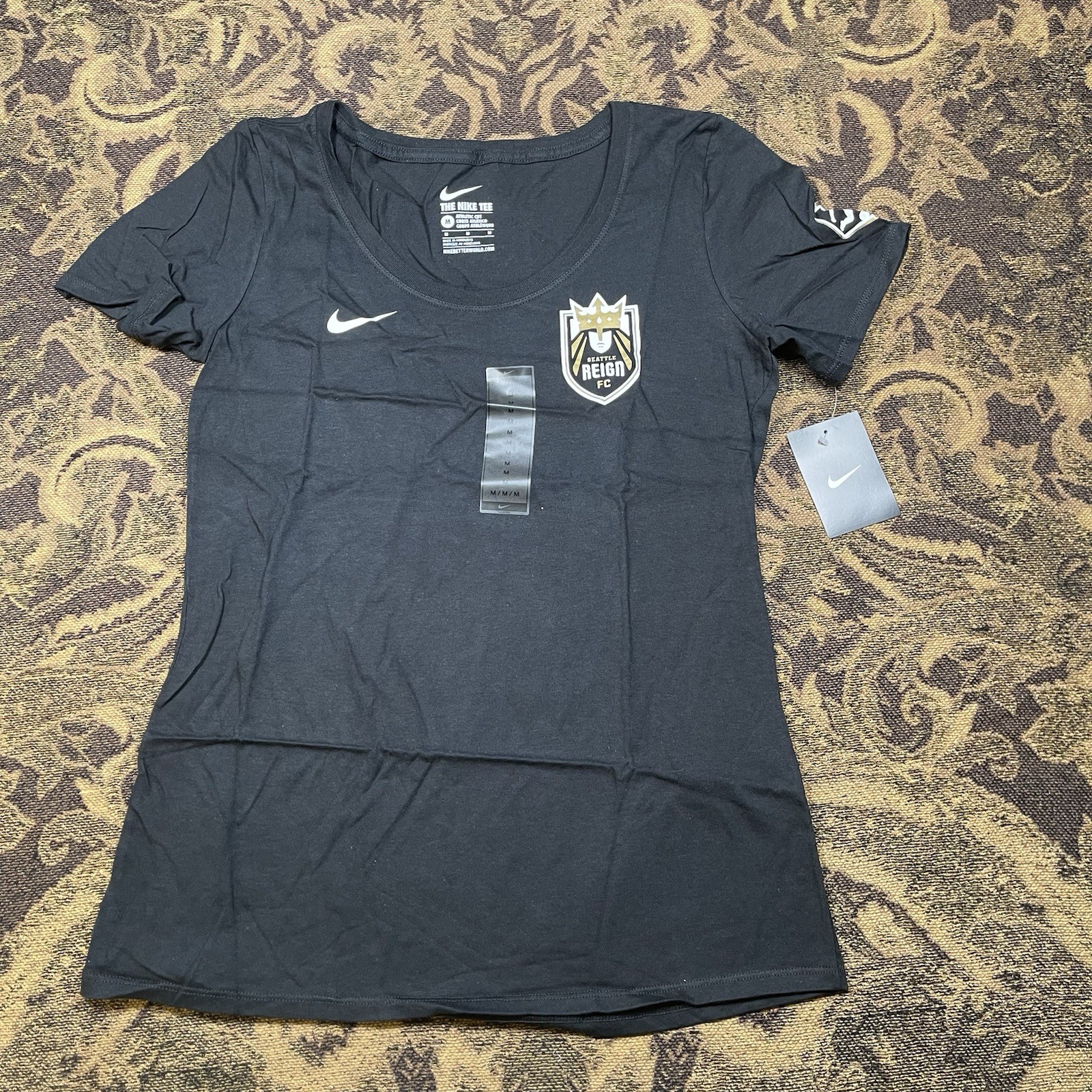 Nike Seattle Reign FC NWSL Women’s Black Home T Shirt Size Medium New A