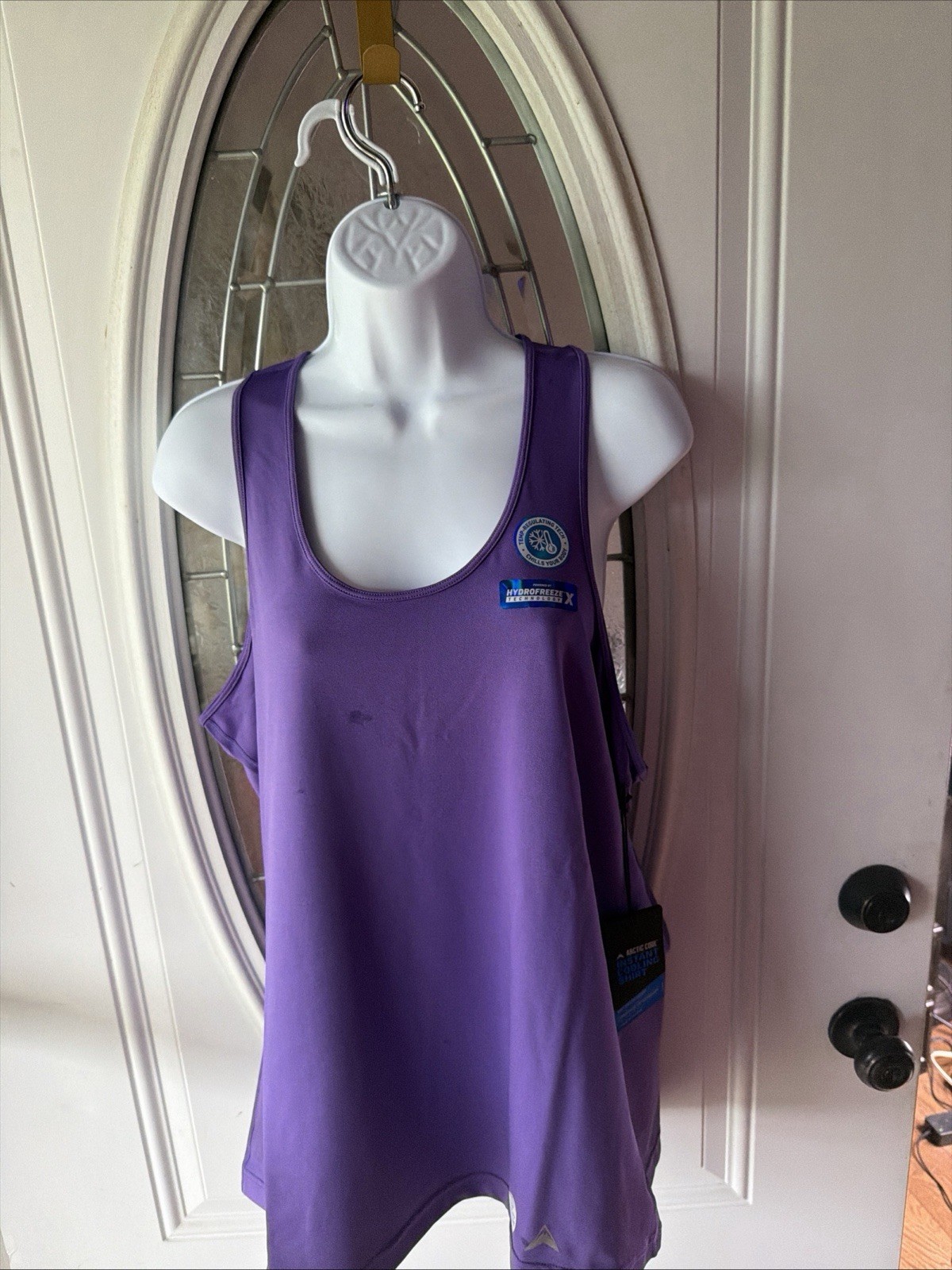 New In Package Arctic Cool Purple Womens Tank Top – Size 2XL Shirt Summer Pool