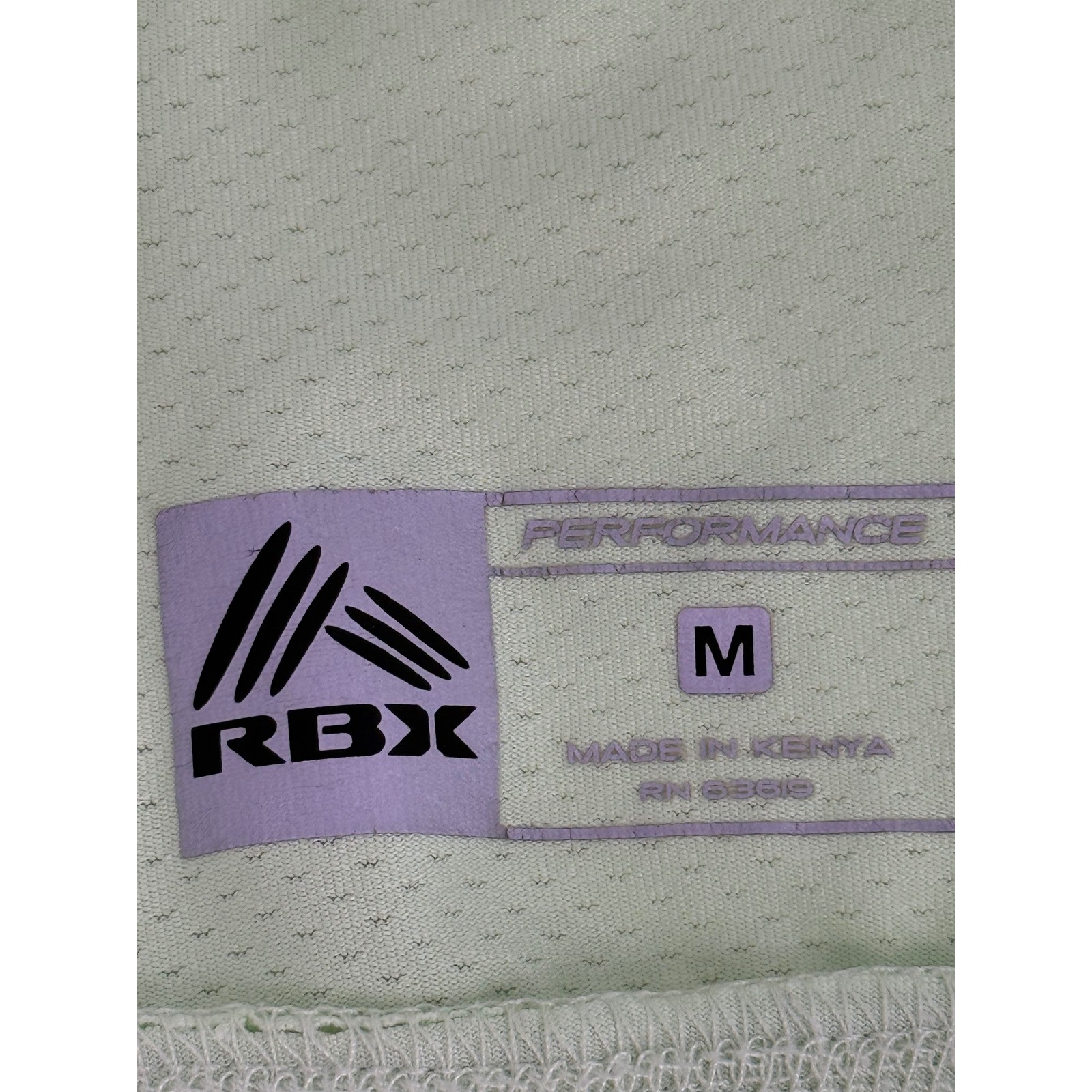 RBX Performance Womens Lime Green Mesh Panel Activewear T-Shirt Sz M