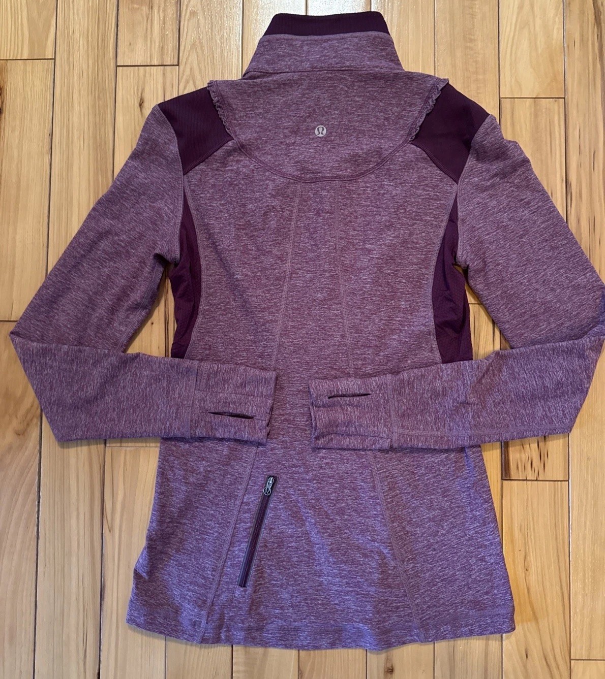LULULEMON Run Your Heart Out Pullover Half Zip Women’s Size 6 Multicolor