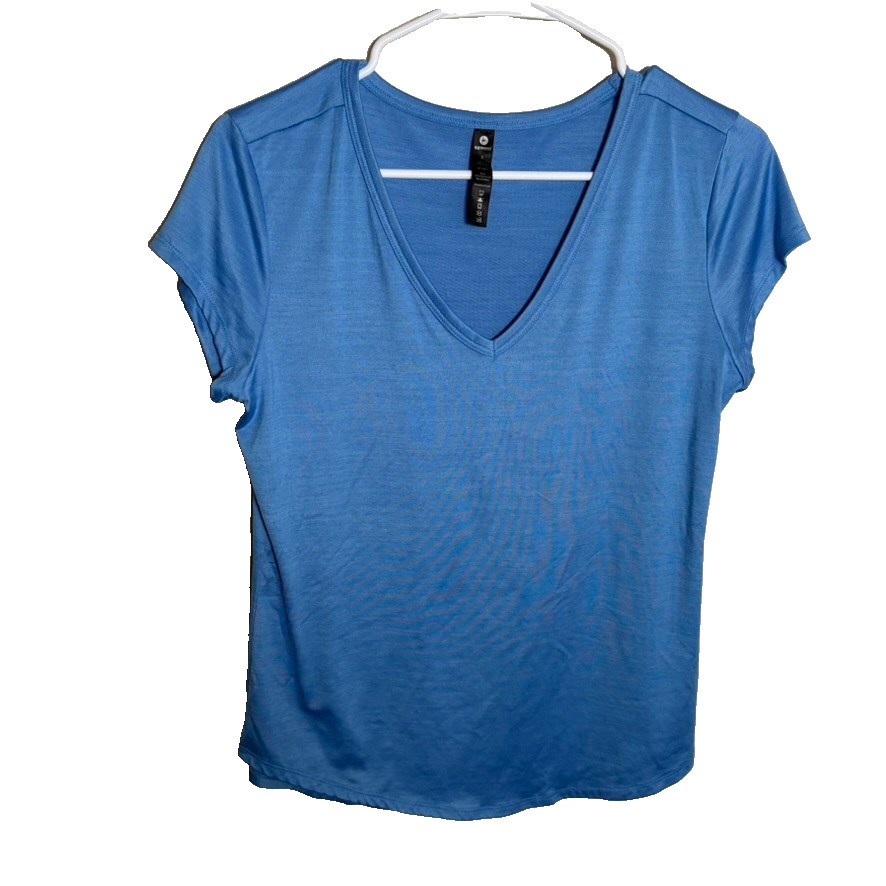 90 Degree T-Shirt Women’s Small V-Neck Short Sleeve Solid Athletic Active Top
