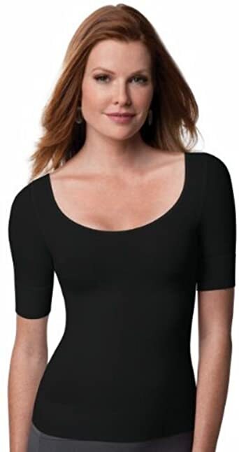 Spanx On Top and In Control Elbow Length Scoop Neck Medium or X-Large – BNWT