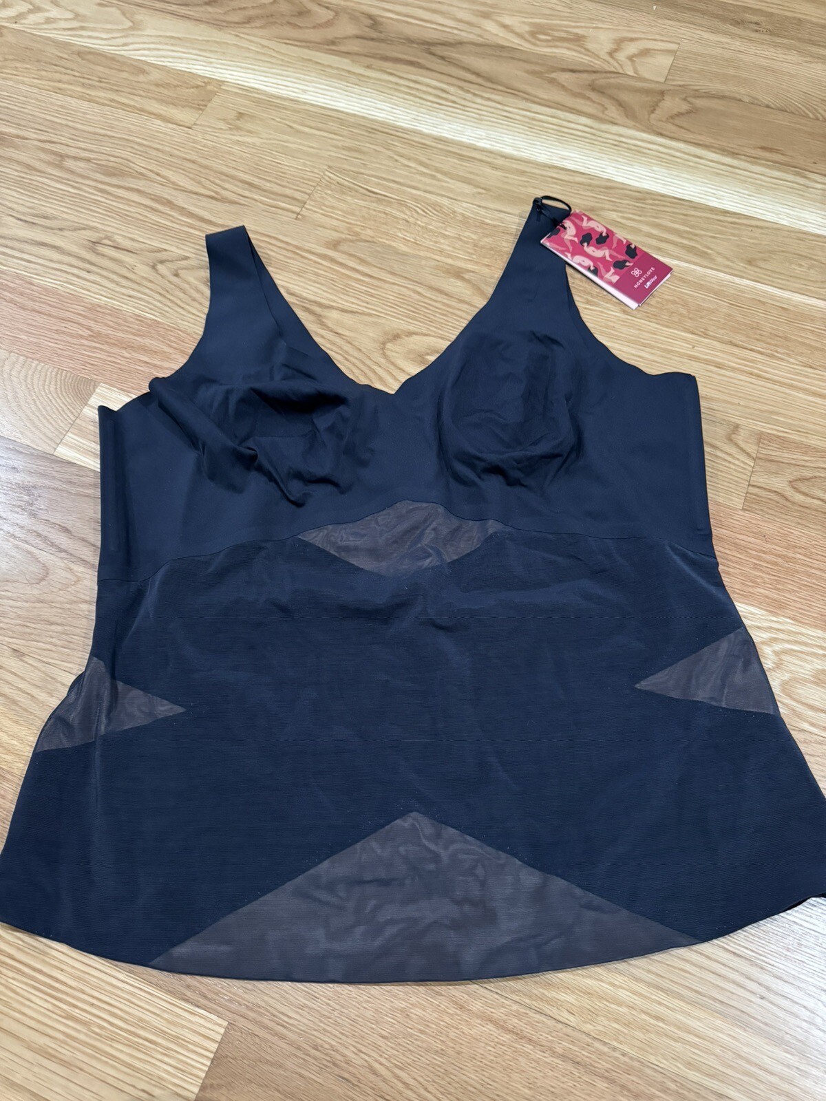 HoneyLove Women’s Wire Free Shaping Liftwear Tank Black Size 3X