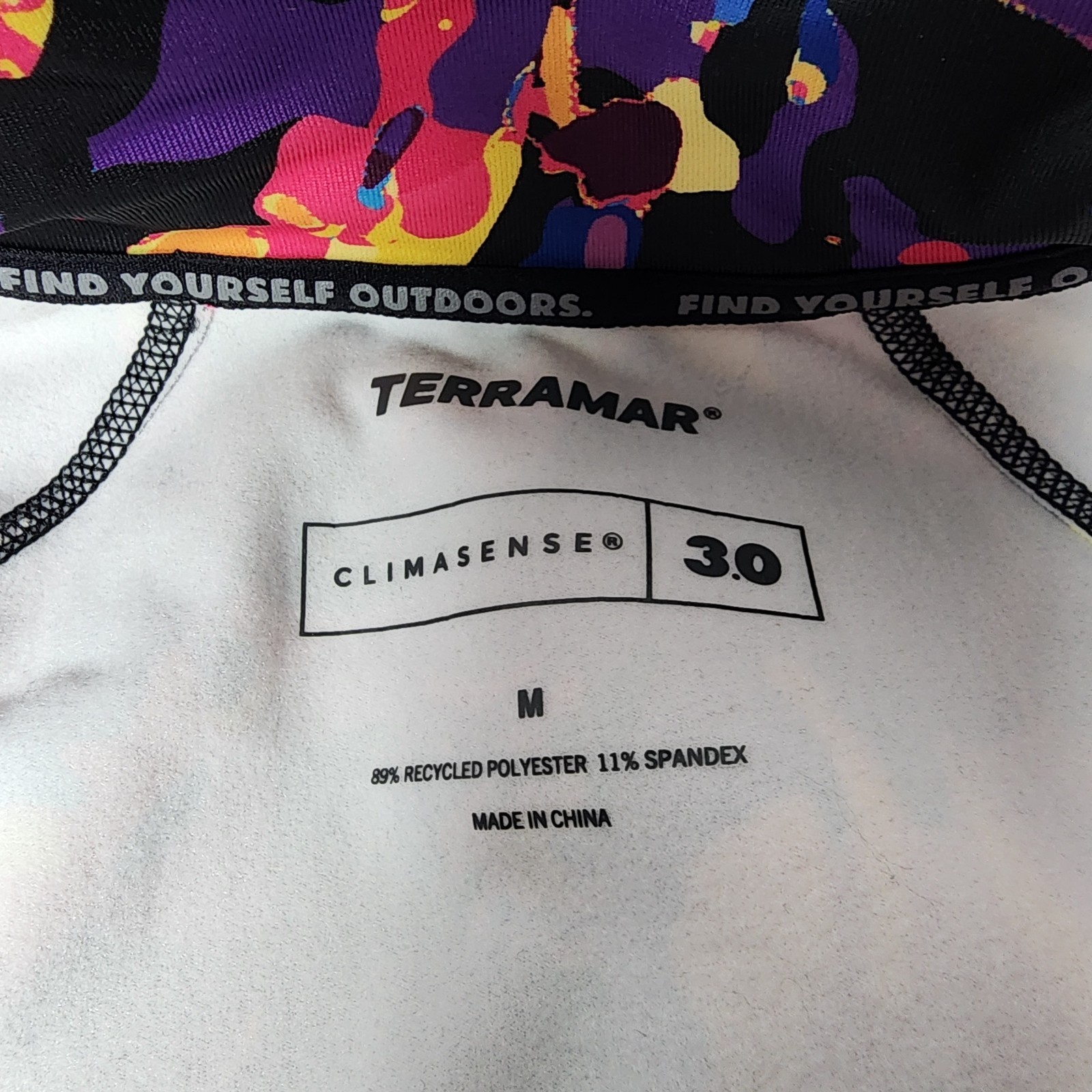 Terramar base layer Climasense Rising Sun half zip 3.0 womens M 10-12