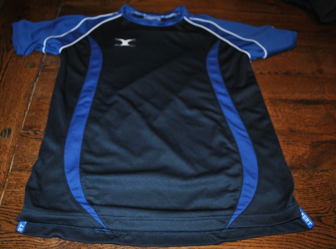 Gilbert Women’s Rugby Shirt – Blue/Dk Blue/White – Size Small NWOT
