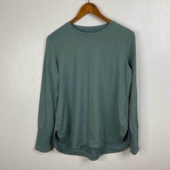 44 Degree North Long Sleeve Teal Shirt Size Small