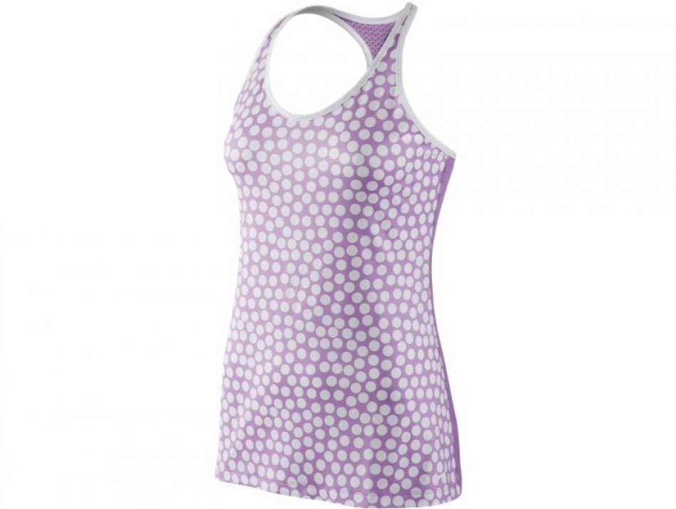 WOMEN’S NIKE TANK 648559 510 PURPLE / WHITE SIZE S