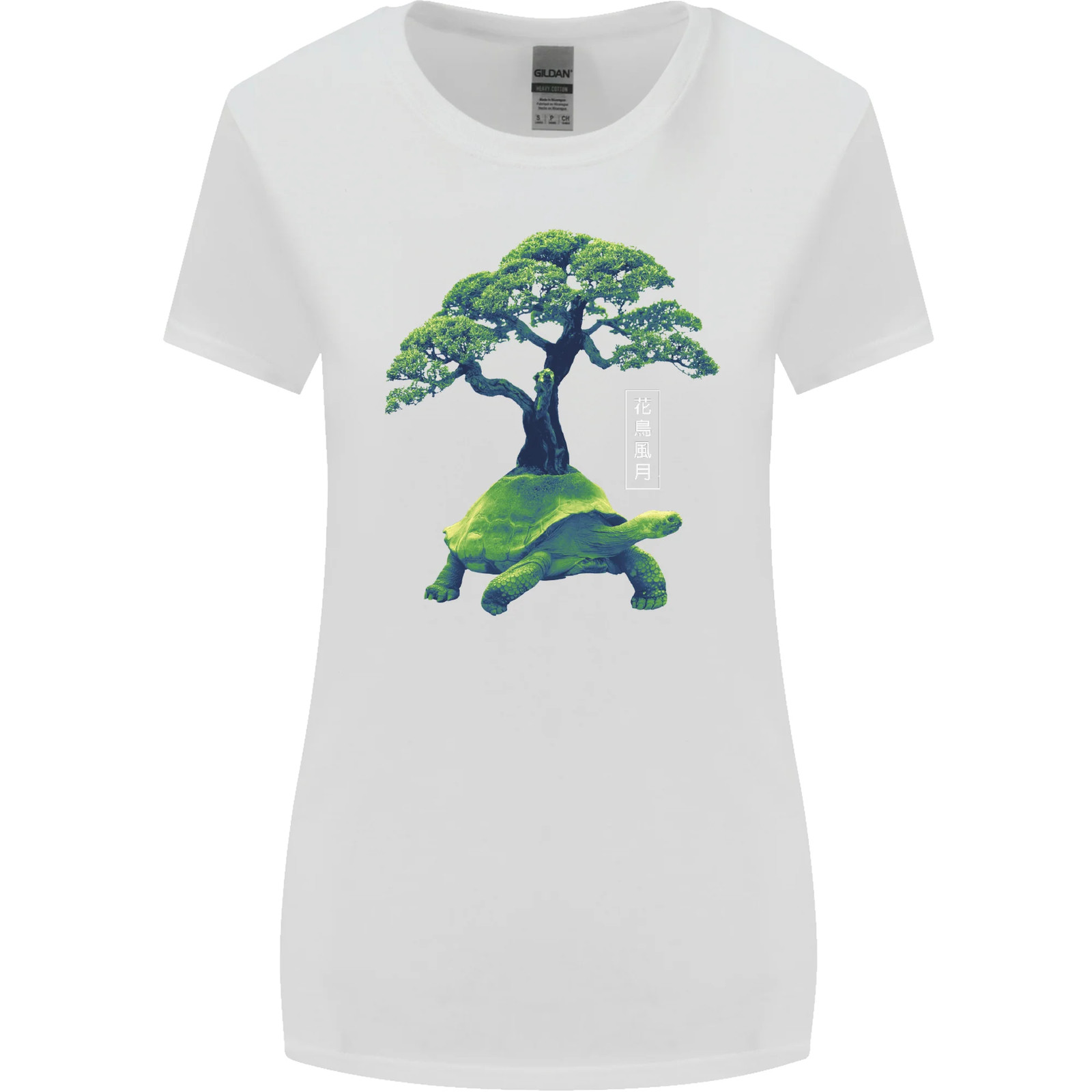 Abstract Tortoise Tree Womens Wider Cut T-Shirt