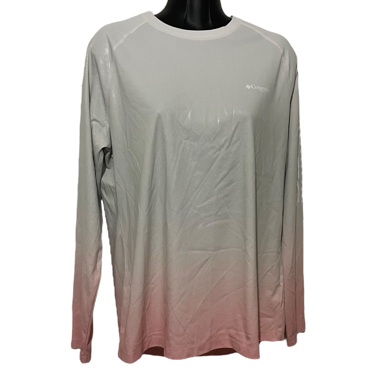 Columbia PFG Womens Size Large Tidal Deflector Long Sleeve Omni Shape Shirt Top