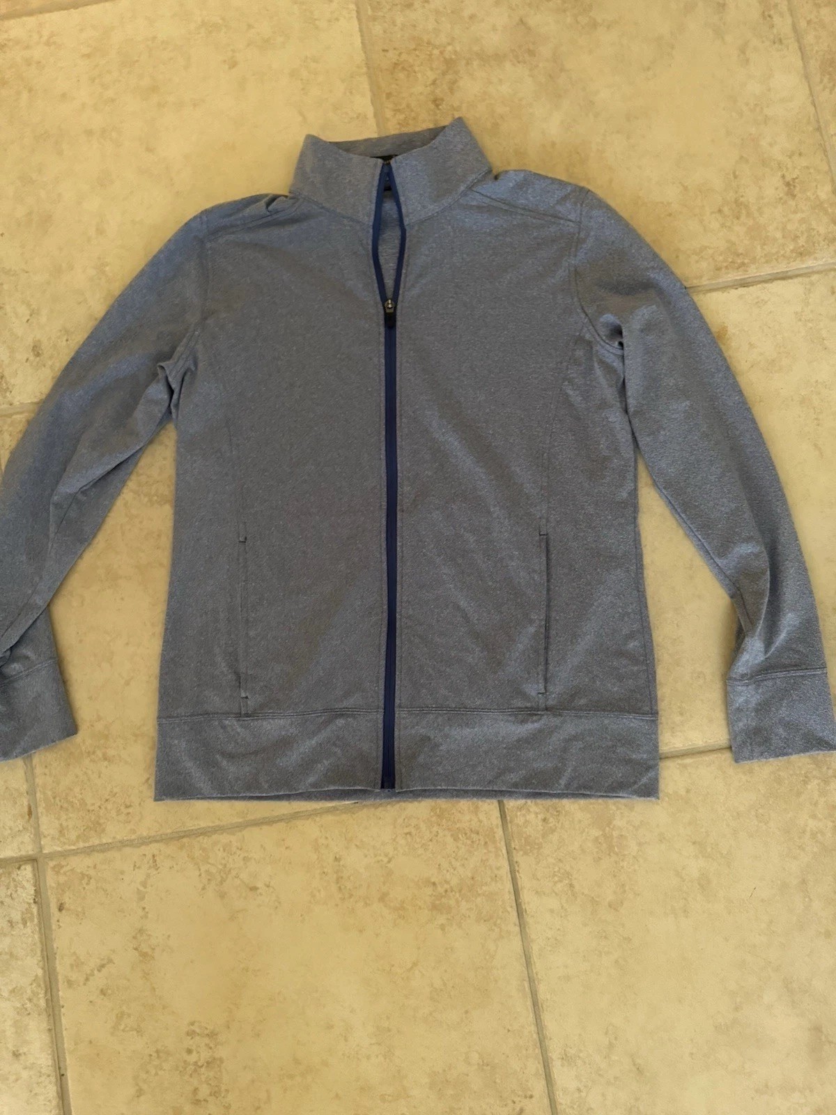 Turtleson Full Zip Up Size Medium Blue