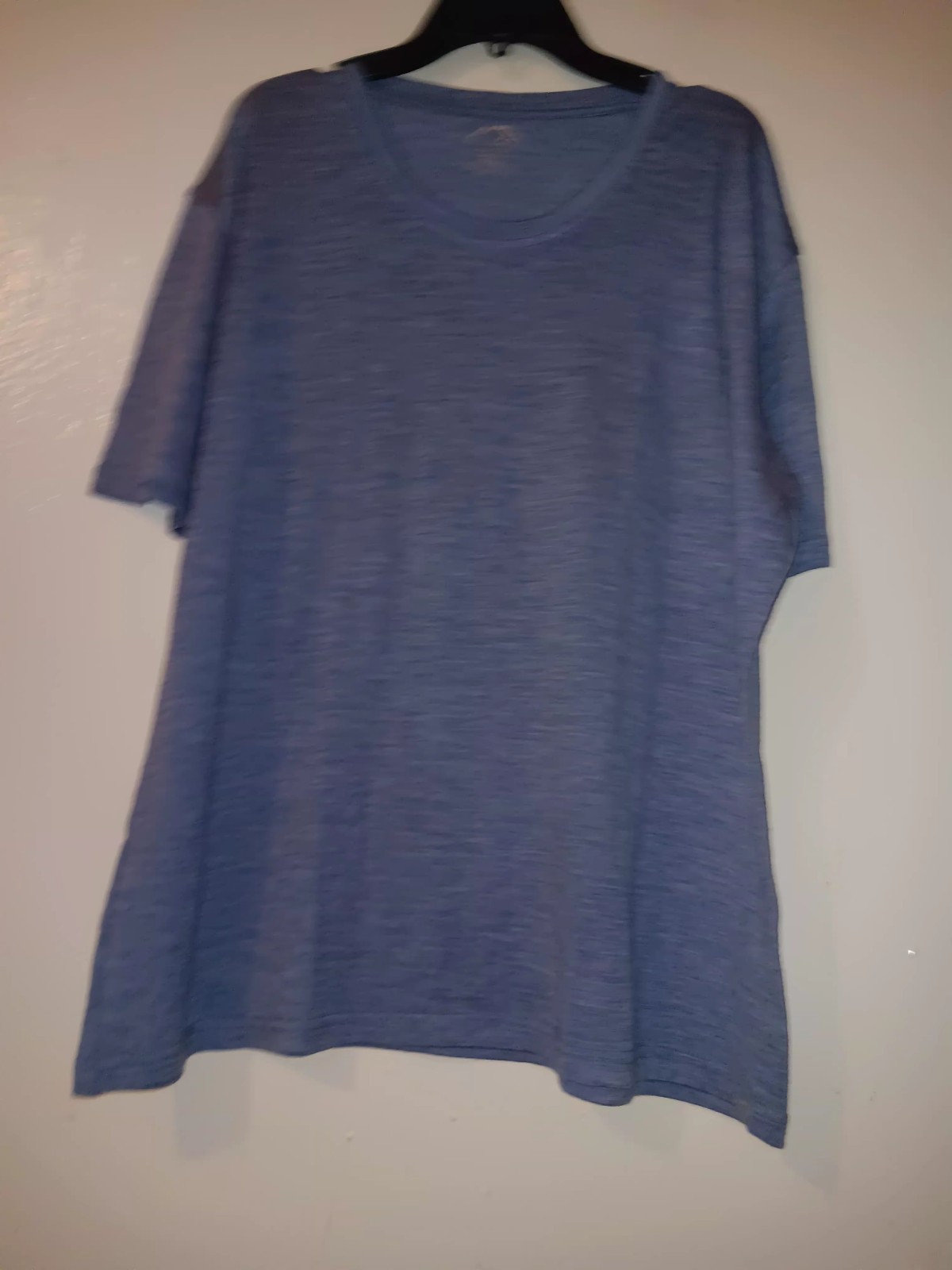 Merino Tech T Shirt Womens Sz XXL Blue Base Layer Superfine Wool Lite New