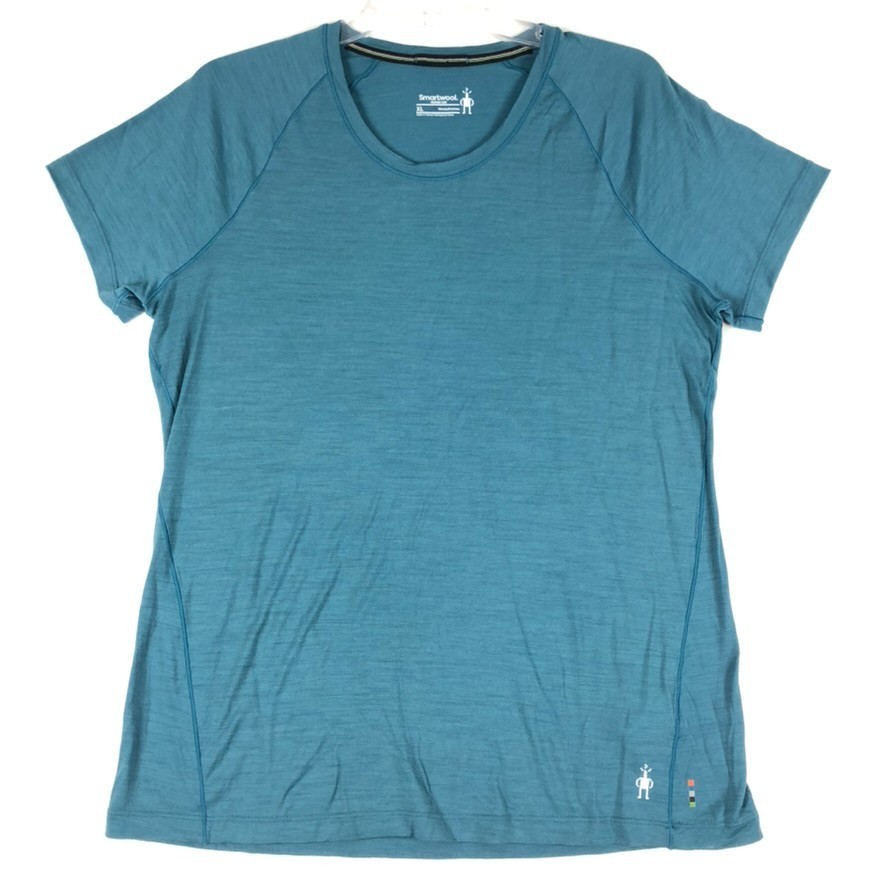 Smartwool Merino Wool 150 T Shirt Womens XL Teal Green Base Layer Tee READ