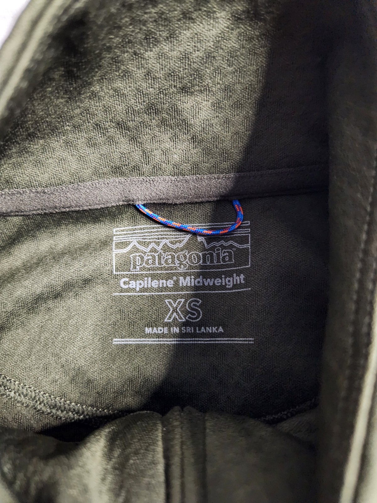 Patagonia Capilene Midweight Pullover Base Layer Womens XS Army Green 44457 NEW