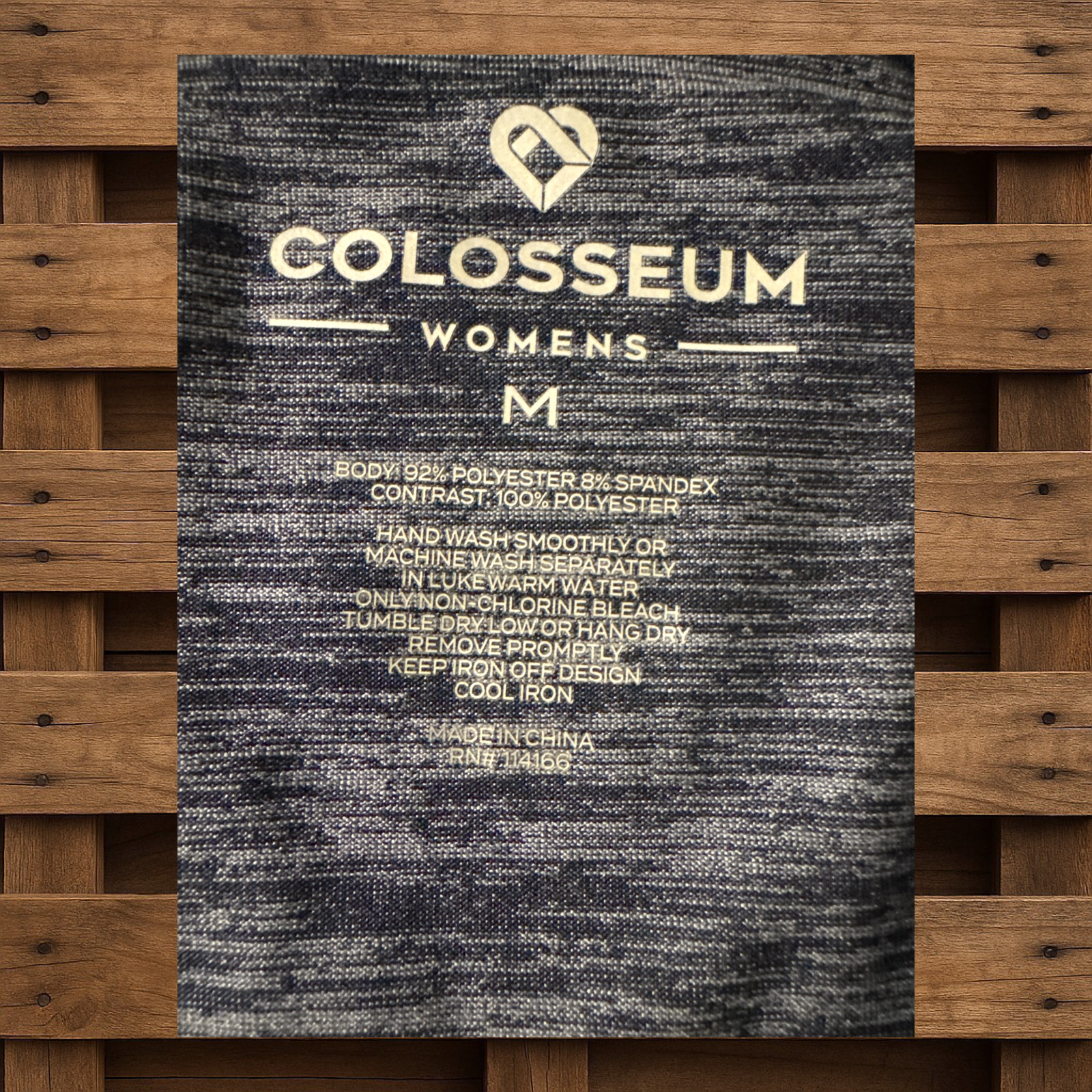 Colosseum Navy Theme Size MediumLong Sleeve 1/4 Zip Blue Heather Tagless.