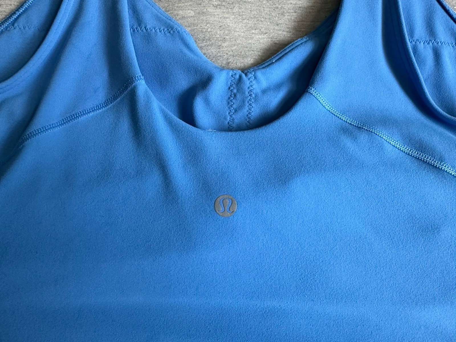 Lululemon Align High-Neck Tank Top Womens Size 18 Poolside Blue