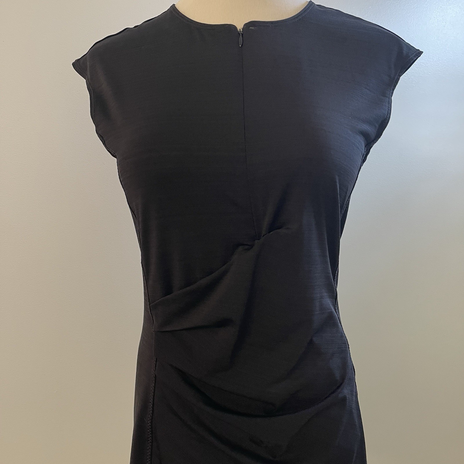 Athleta Pacifica Wrap Front Tank Top Black Size Medium #292934 Beach Surf