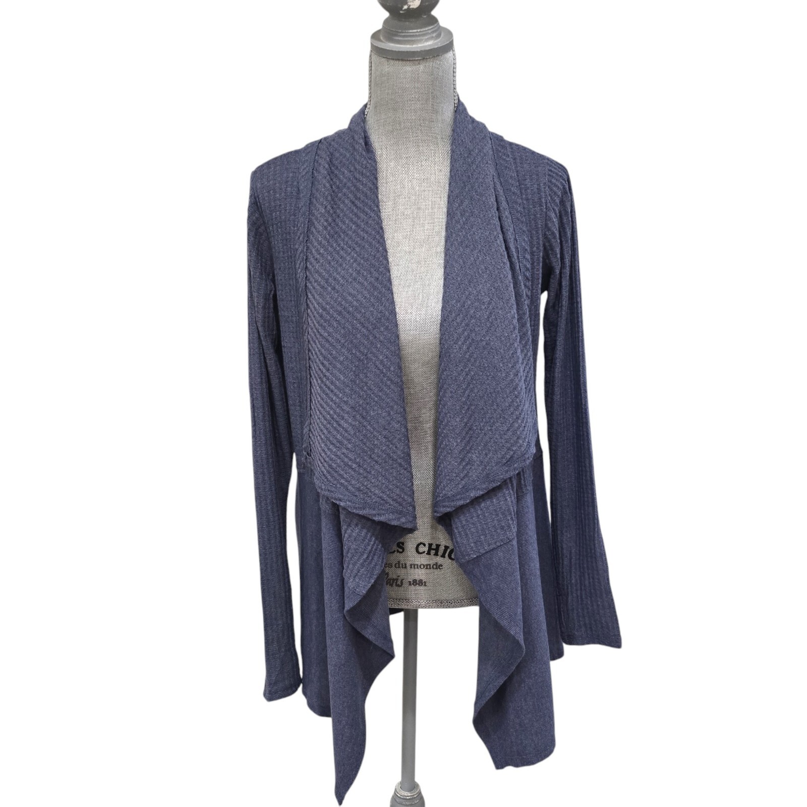 Harmony & Balance Women’s Blue Active Wear Cardigan Size Large NWT