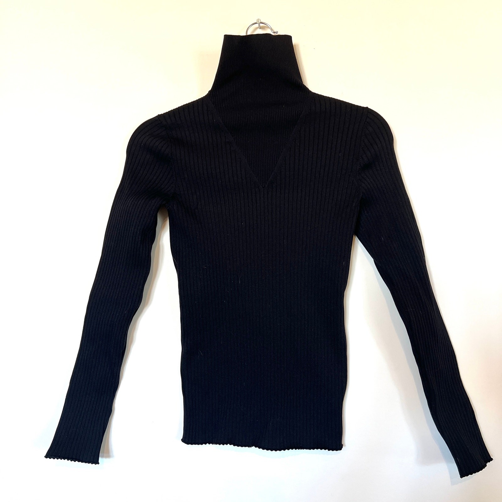 Aztech Aspen Ski base ribbed turtleneck black small EU 38 apres designer