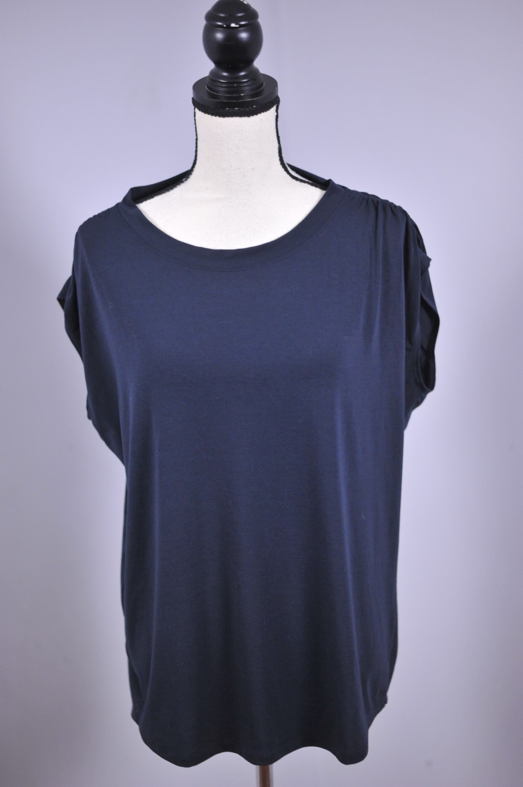 Athleta Getaway Tee Black Oversized Women’s Medium M