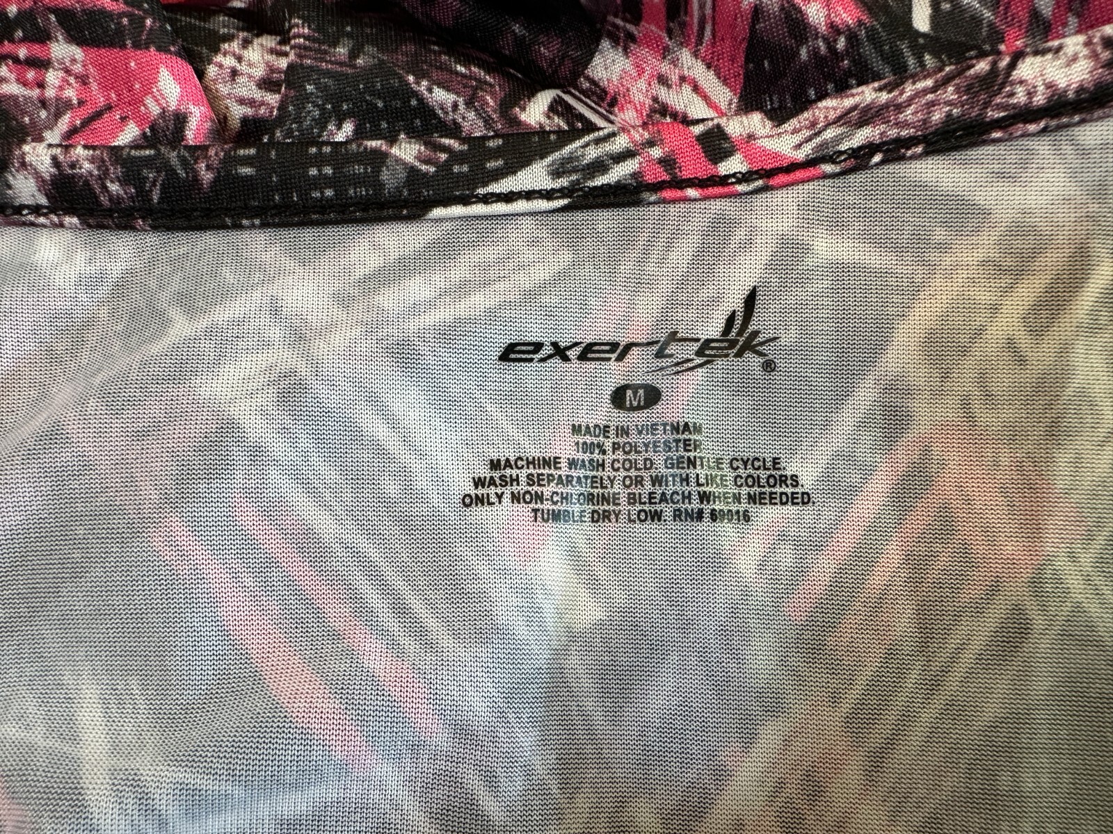 EXERTEK ACTIVE TEE T-SHIRT TOP WOMEN’S MEDIUM BOAT NECK SS PERFORMANCE ⭐️MINT⭐️